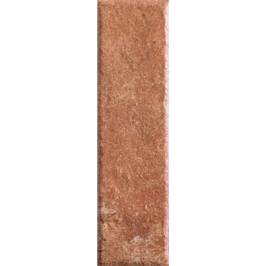 Плитка фасадная Paradyz Scandiano Rosso Elewacja матовая коричневая 24x6,5 см