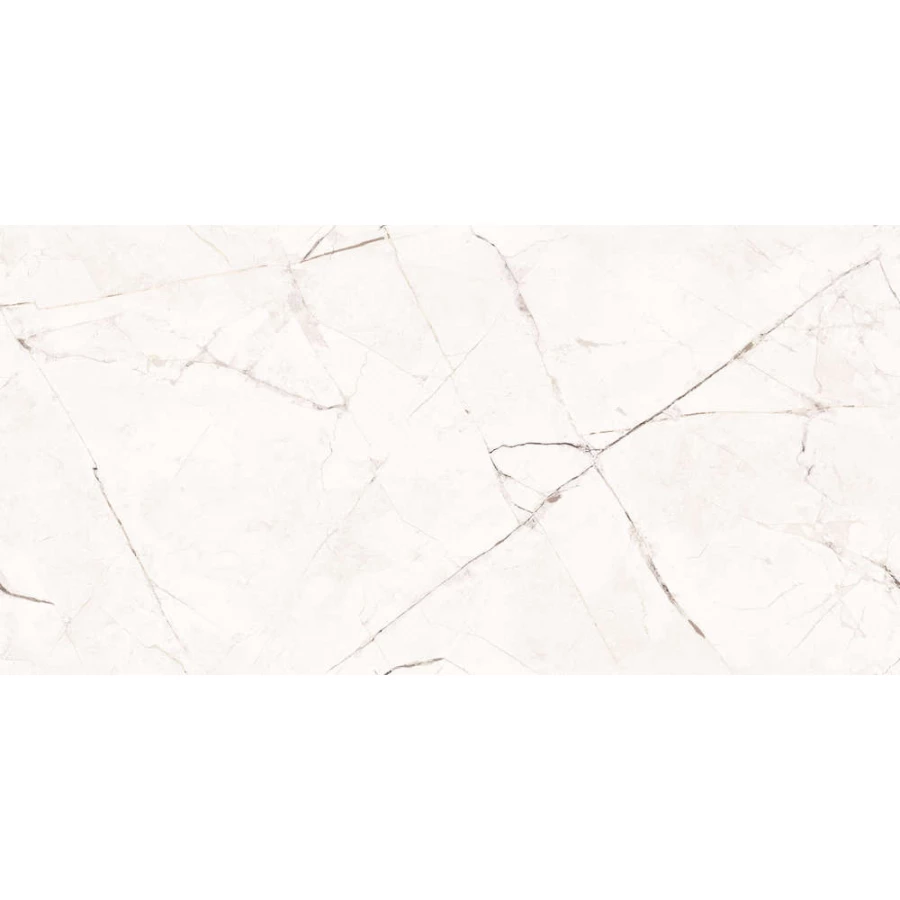 Керамогранит Duna Splendore Bianco Glossy глянцевый белый 120х60 см