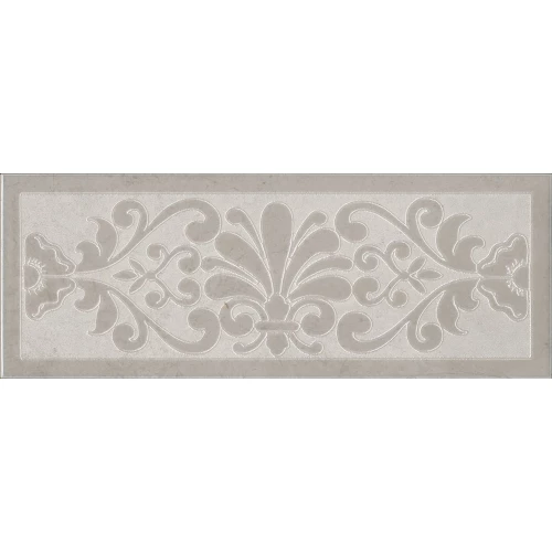 Декор Kerama Marazzi Монсанту 2 глянцевый светло-серый HGD/B503/15147 40х15 см