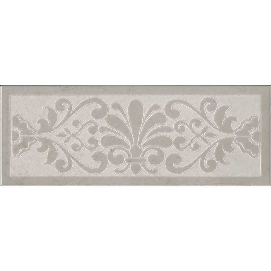 Декор Kerama Marazzi Монсанту 2 глянцевый светло-серый HGD/B503/15147 40х15 см