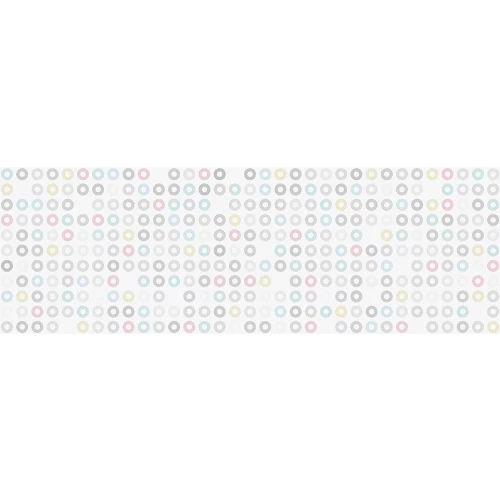 Плита настенная Global Tile Kakadu кружки многоцветный 25*75 см