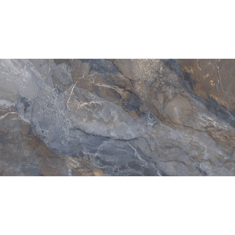 Керамогранит Ceradim Ocean Elfish синий Полированный 120х60 см