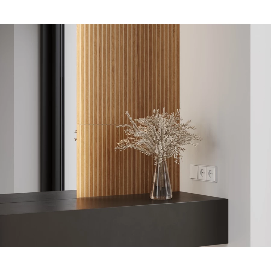 Wood Canarium Almond Stripes