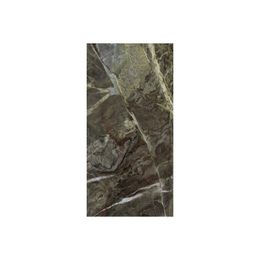 Керамогранит Rex Ceramiche Heritage Luxe Emerald Glossy Ret 9 мм 775051 120х60 см