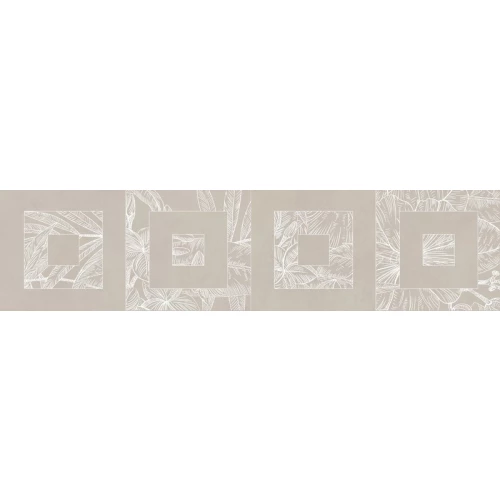 Плитка настенная Kerama Marazzi Таделакт Бордюр обрезной матовый светло-бежевый KMB3STA007BR 60x14,5 см