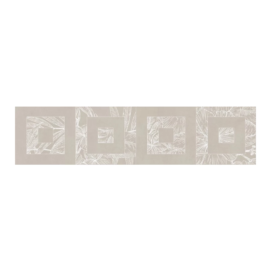 Плитка настенная Kerama Marazzi Таделакт Бордюр обрезной матовый светло-бежевый KMB3STA007BR 60x14,5 см