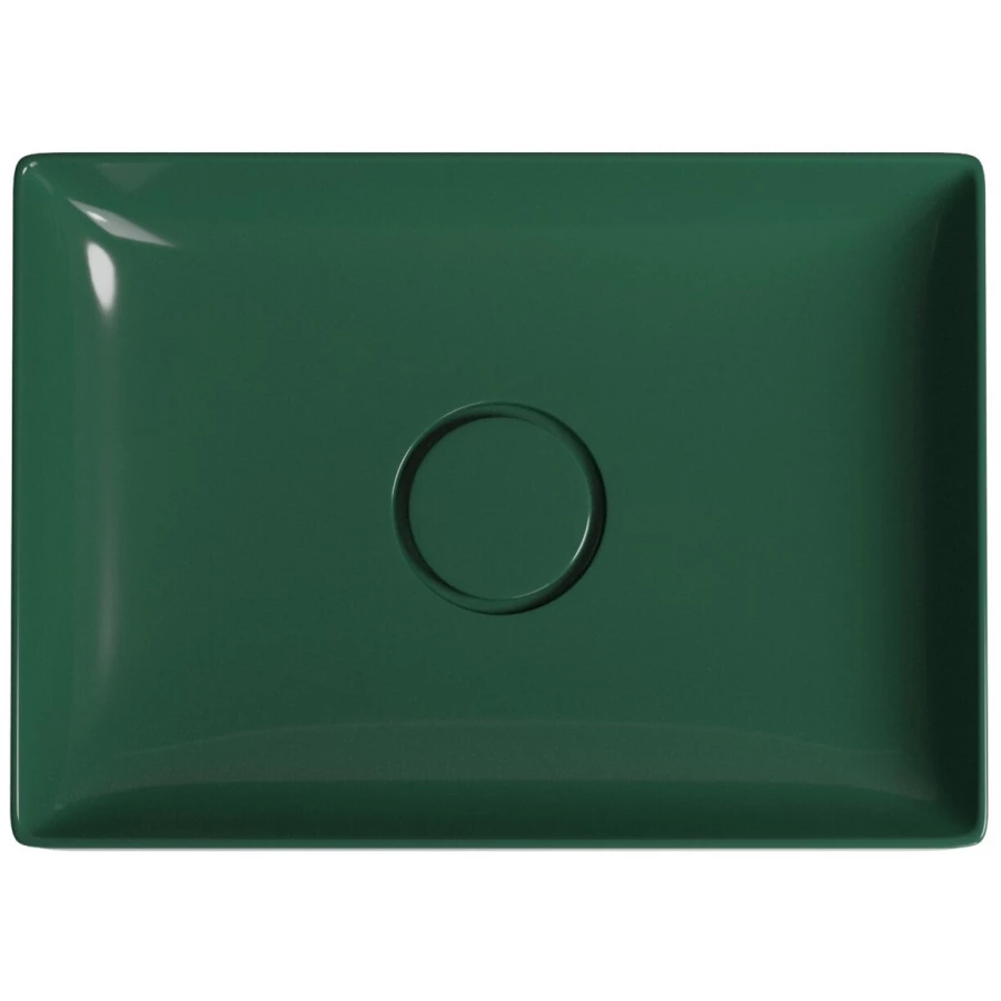 Накладная раковина Wellsee Pure BY Wellsee 150706000 зеленый