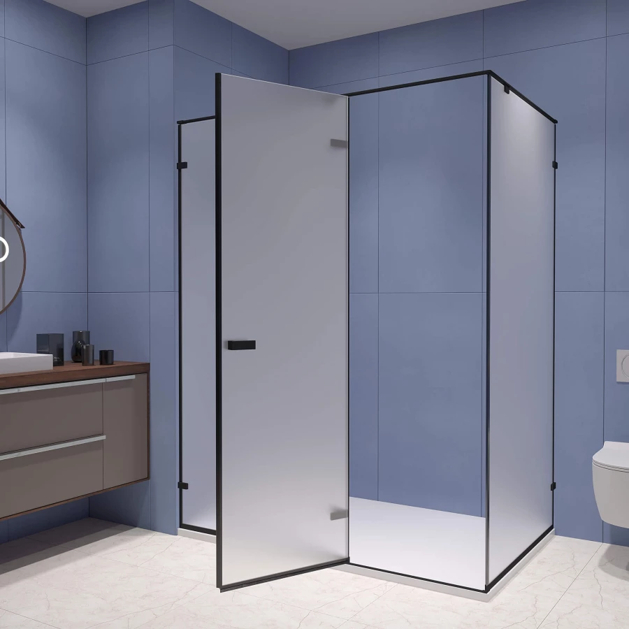 Душевой уголок RGW SV-040B Матовое-Сатинат 353204029-24 120х90 см