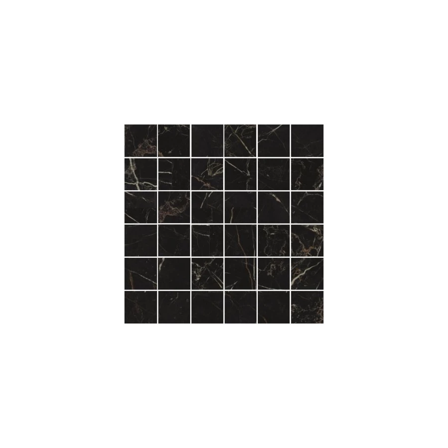 Декор Kerama Marazzi Фрагонар черный мозаичный MM5283 30,1х30,1 см