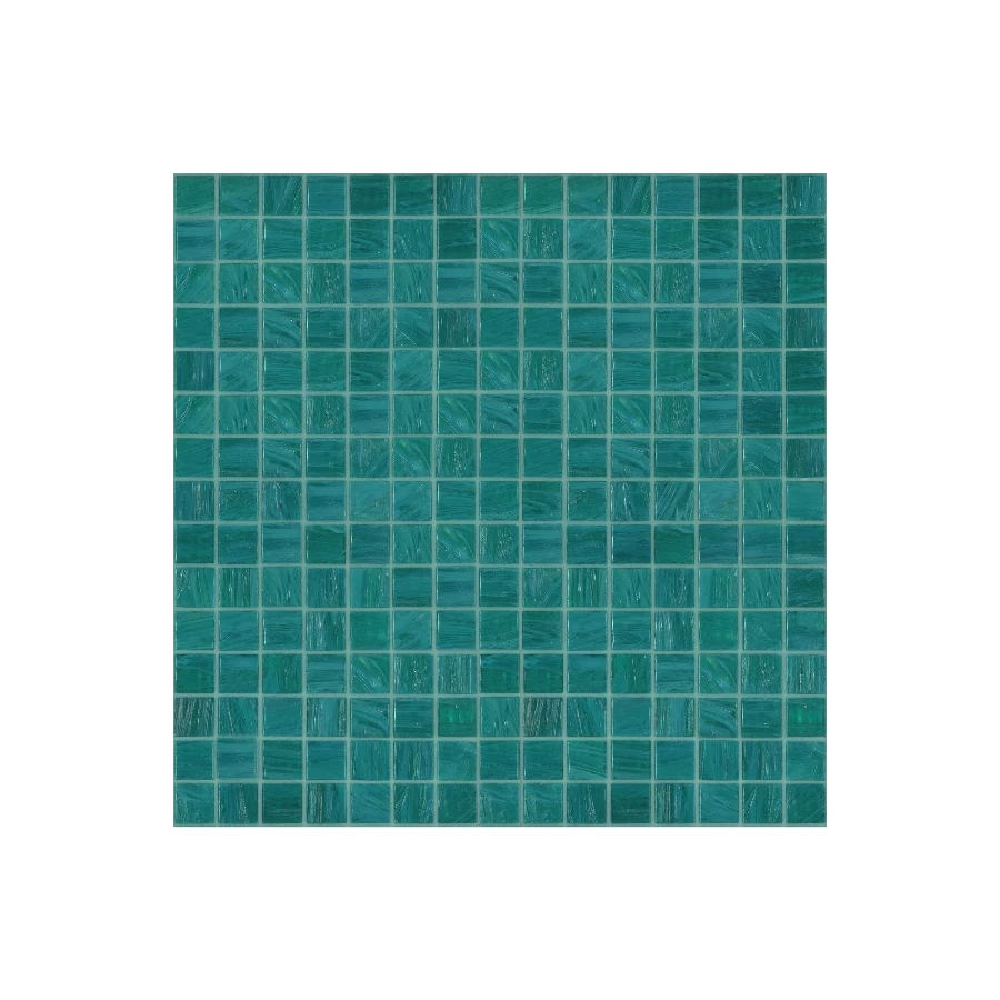 Стеклянная мозаика Bisazza Smalto 2x2 сетка глянцевая синяя SM09 32,2х32,2 см