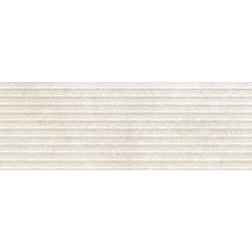 Плитка настенная Ragno Marazzi Travertino Wall Struttura 3D Dorica Cross Bianco Rett матовая белая RCUM 120х40 см