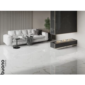 Керамогранит Buono Marble Omega Exotica Glossy белый M4408P 120х60 см
