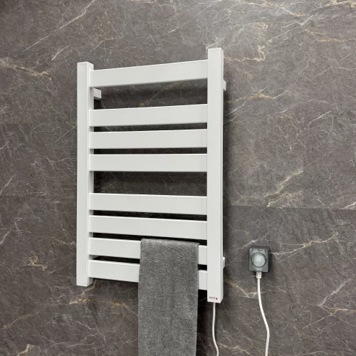 Полотенцесушитель электрический Fixsen Hi-Tech белый FX-7500W 80х50 см