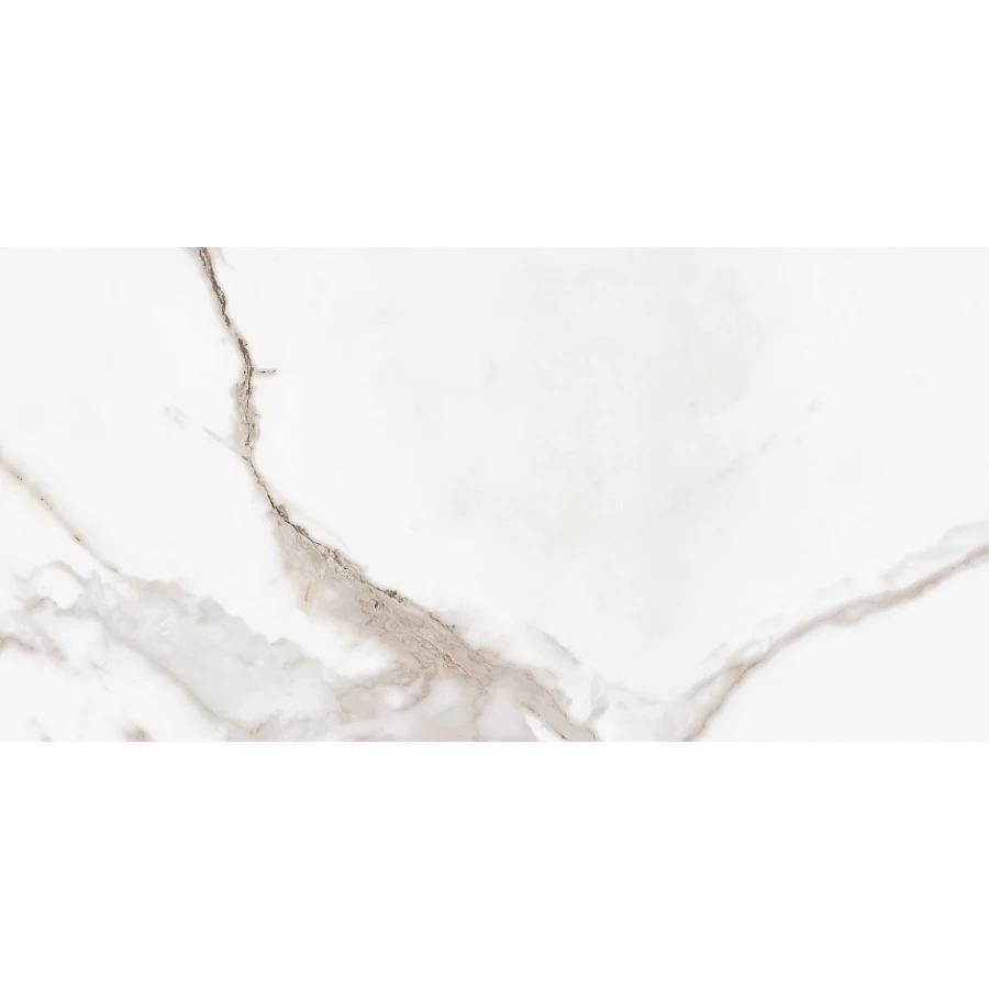 Керамический гранит Kerranova Iceberg K-2001/MR белый с бежевым 120*60 см