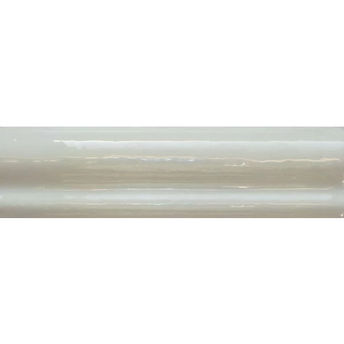 Бордюр El Barco Alfaro Moldura Alfaro Gris Brillo 15х4