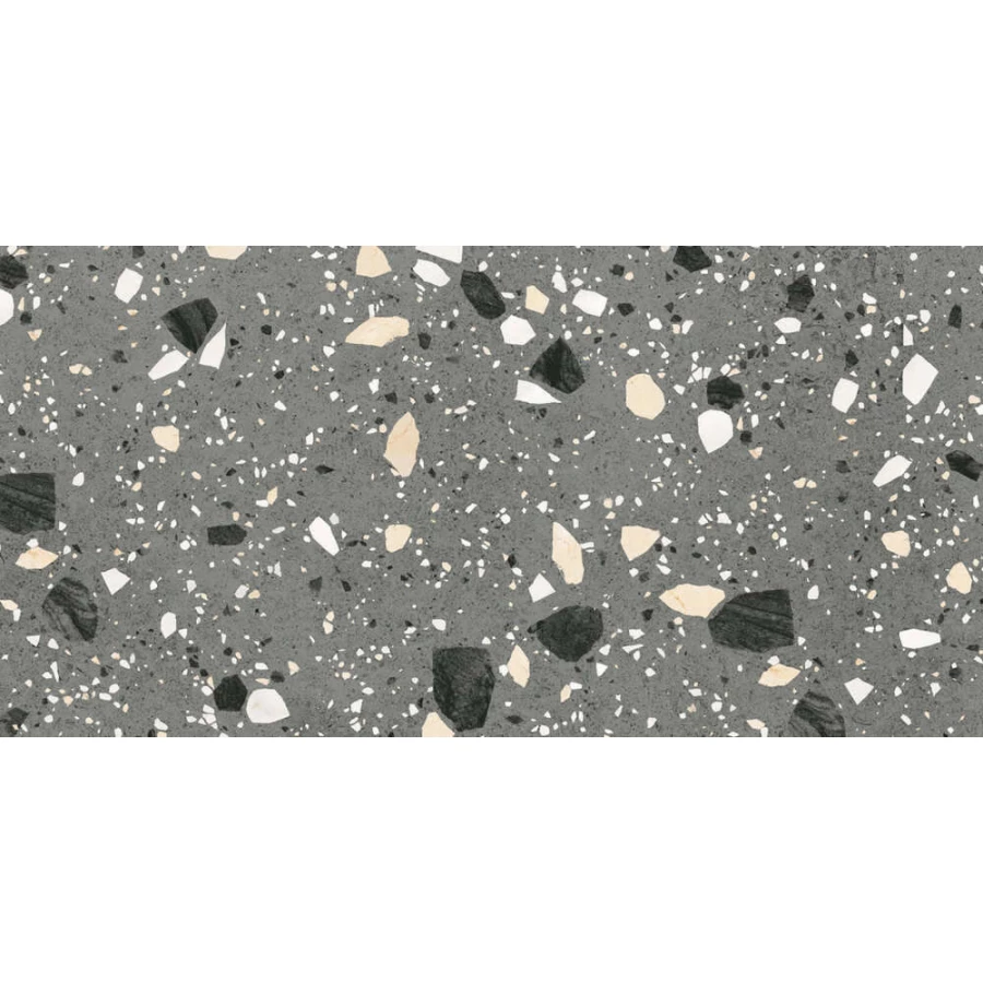 Керамогранит Idalgo Граните Герда Натура Дарк легкое лаппатирование ID9063b098LLR 120х60 см