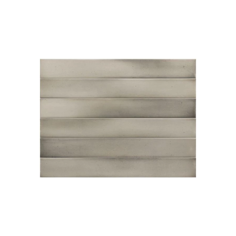 Плитка настенная Equipe Massimo Skylon Grey матовая серая 31574 40х5 см