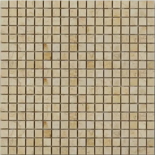 Мозаика из натурального камня Art&Natura Marble Mosaic Gold Byzantine 15x15 глянцевая коричневая mm-goldbyzan 30,5х30,5 см