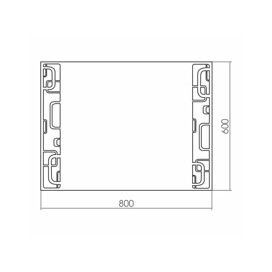 Зеркало Silver Mirrors Мега ФР-00000315 80x60 см