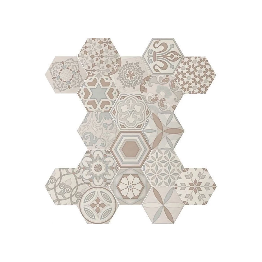 Керамическая плитка Cifre Rev. Vodevil ivory бежевый 17,5х17,5 см