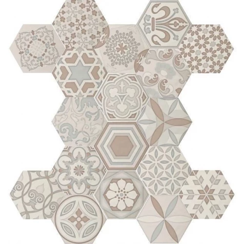 Керамическая плитка Cifre Rev. Vodevil ivory бежевый 17,5х17,5 см