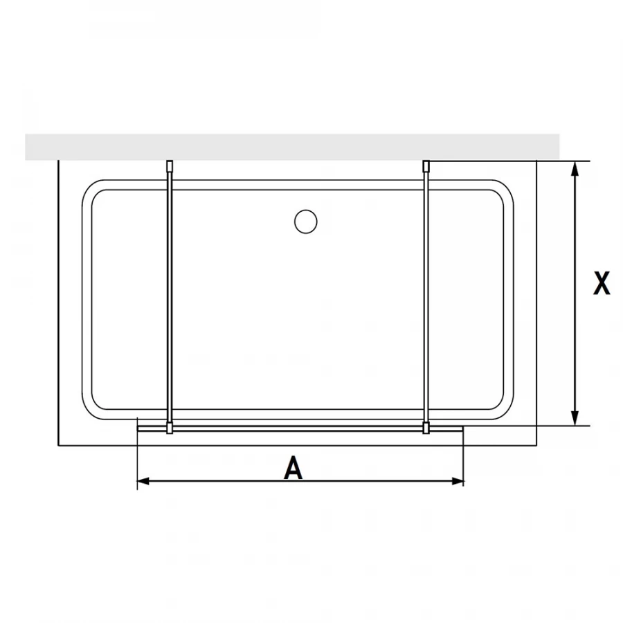 Душевая перегородка RGW WA-017B 1300 35101713-84