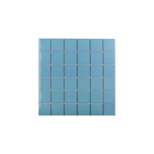 Керамическая мозаика Starmosaic Light Blue Glossy 30,6х30,6 см