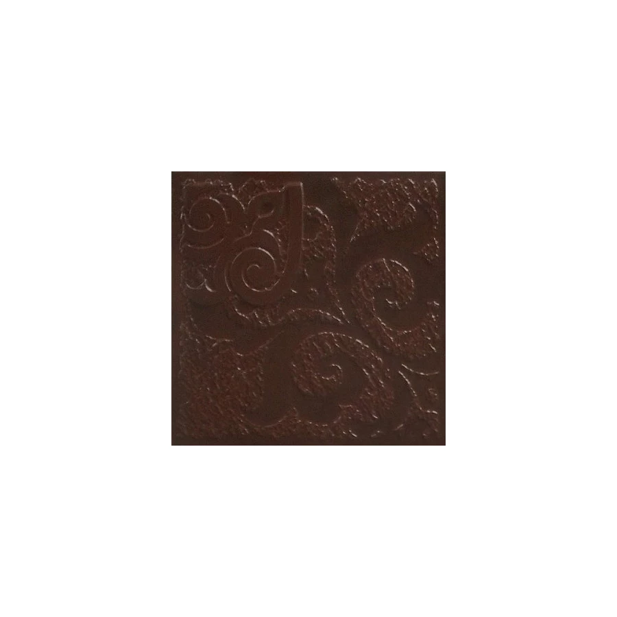 Бордюр Керамин Каир 4Д коричневый 14,7х14,7