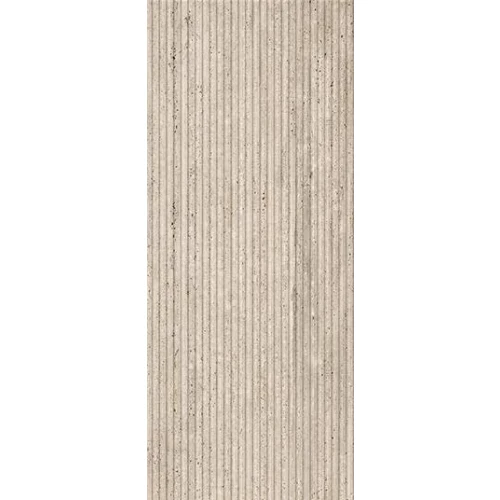 Плитка настенная Fap Ceramiche Materia Classica Groove Tortora Rt матовая серо-бежевая fTP2 120х50 см