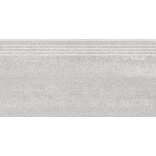 Ступень Kerama Marazzi Про Дабл серый светлый обрезной 30х60 см