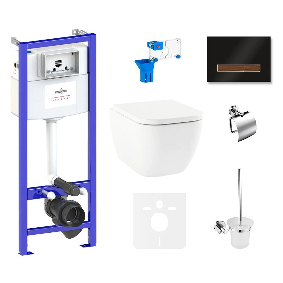 Унитаз Lavinia Boho Relfix One Compacto 75110314 (комплект 9 в 1)