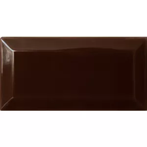 Плитка настенная Cevica Metro Chocolate глазурованный глянцевый 15х7,5 см