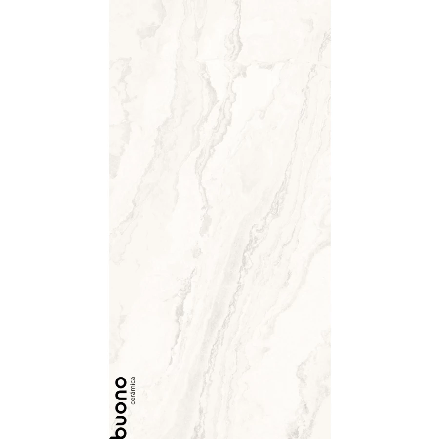 Керамогранит Buono Marble Crystile Bianco Glossy белый M4410P 120х60 см