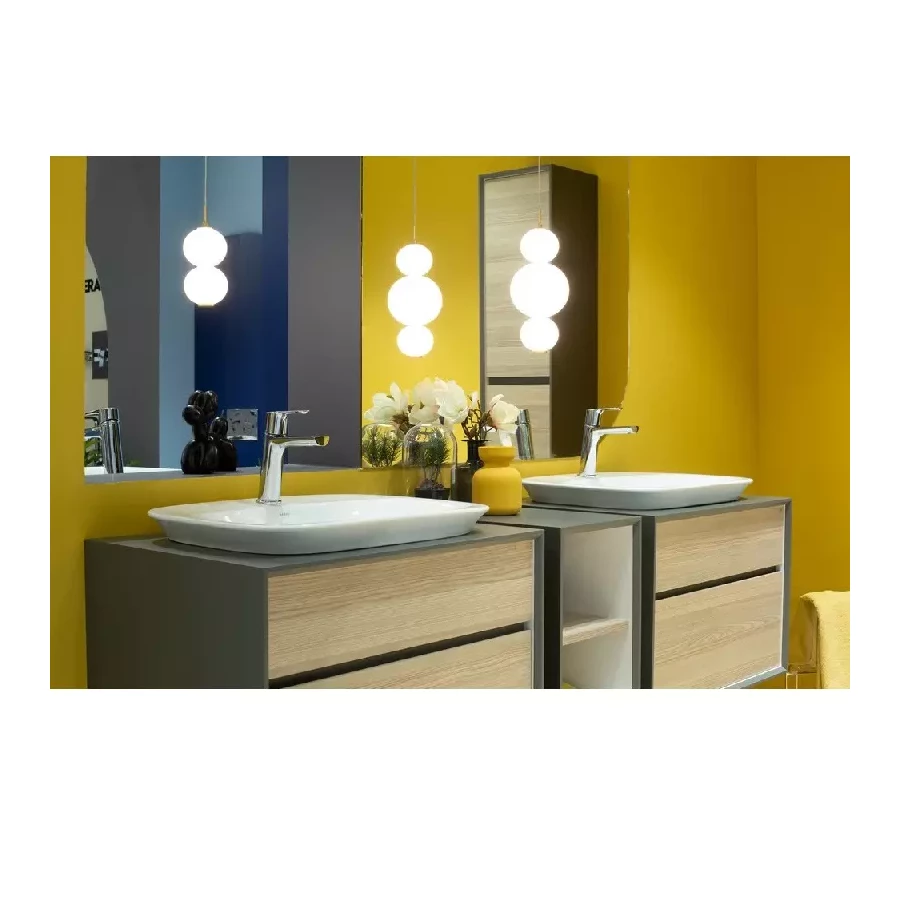 Раковина Serel Hera для установки в столешницу с отверстием под смеситель HR30TXS110H 60x46 см