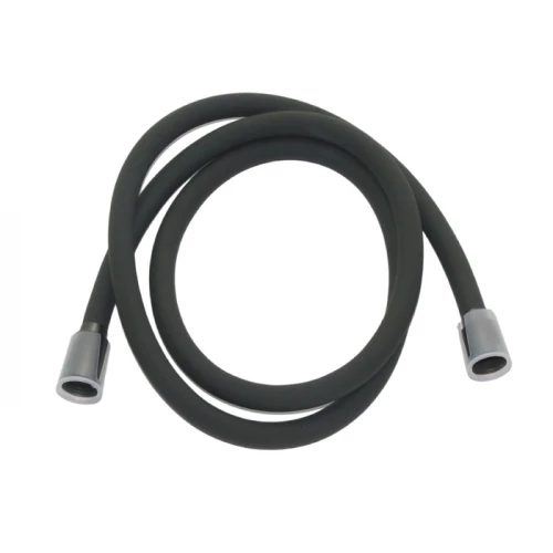 Шланг для душа Iddis графитовый матовый силиконовый Optima Home OPH15GLi19 1,5 м