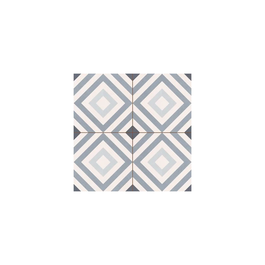 Плитка напольная Kerlife Hydraulic William Ocean KRLH00008 45х45 см