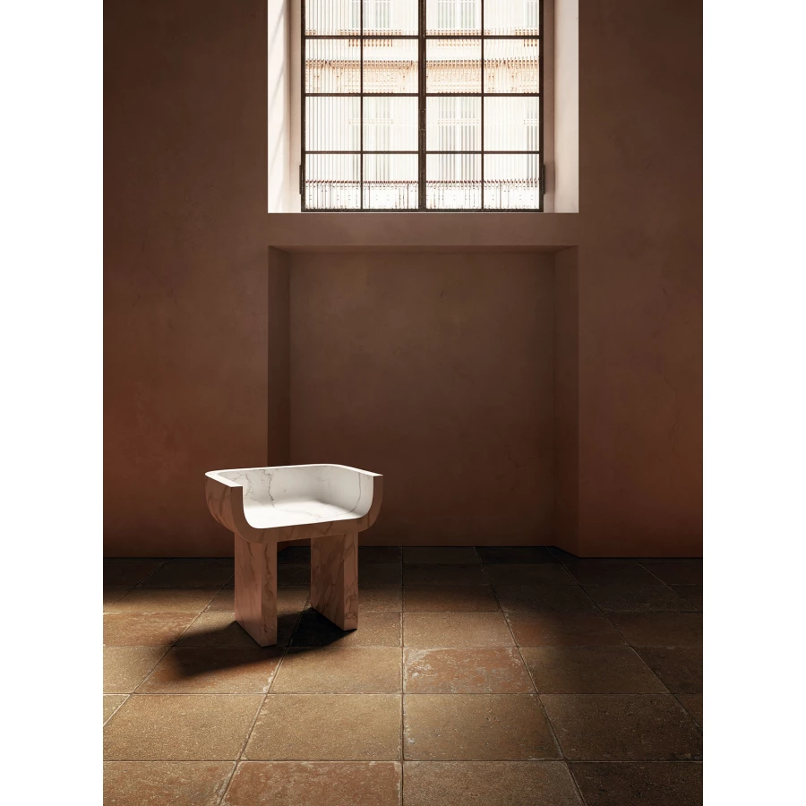 Керамогранит Isla Tiles Pomposa Ambra матовый оранжевый 40х40 см