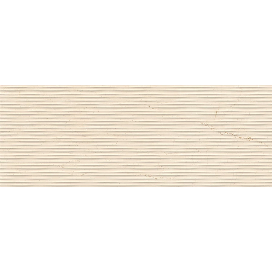 Плитка настенная Porcelanosa Мармол Срема Виа Марфил / Marmol Crema Via Marfil матовая бежевая 100381249 120х45 см