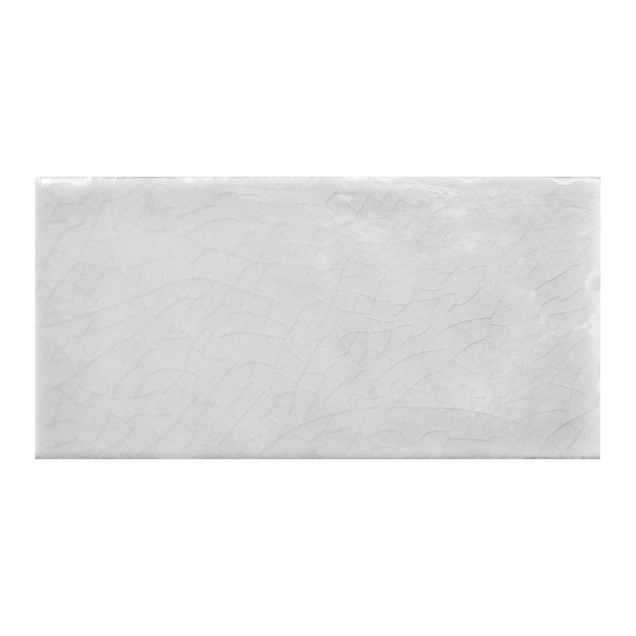 Плитка настенная Cevica Plus Crackle White глянцевая белая CV62747 15х7,5 см