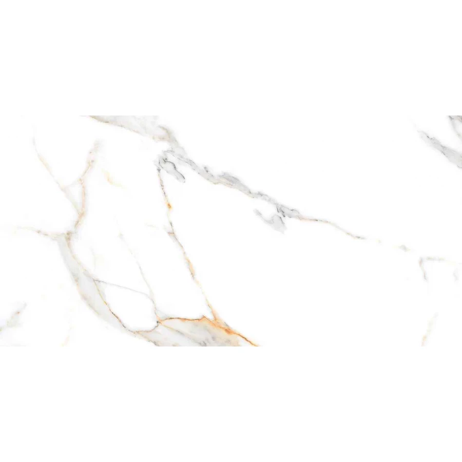 Керамогранит Belleza Miami Bianco carving матовый белый 120х60 см