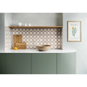 Керамогранит Harmony Peronda Patterns Pink Diamond матовый многоцветный 3386036491 22,3х22,3 см