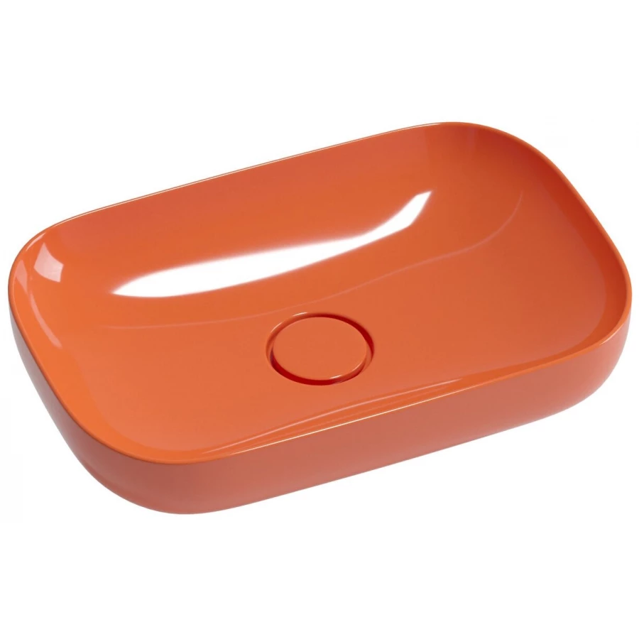 Накладная раковина Wellsee Croquis 150308000 оранжевый