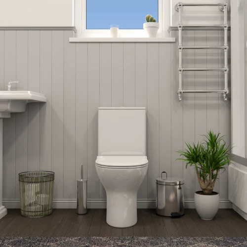 Унитаз-компакт безободковый Creto Cer C4 белый 1803-Cer-C4NP