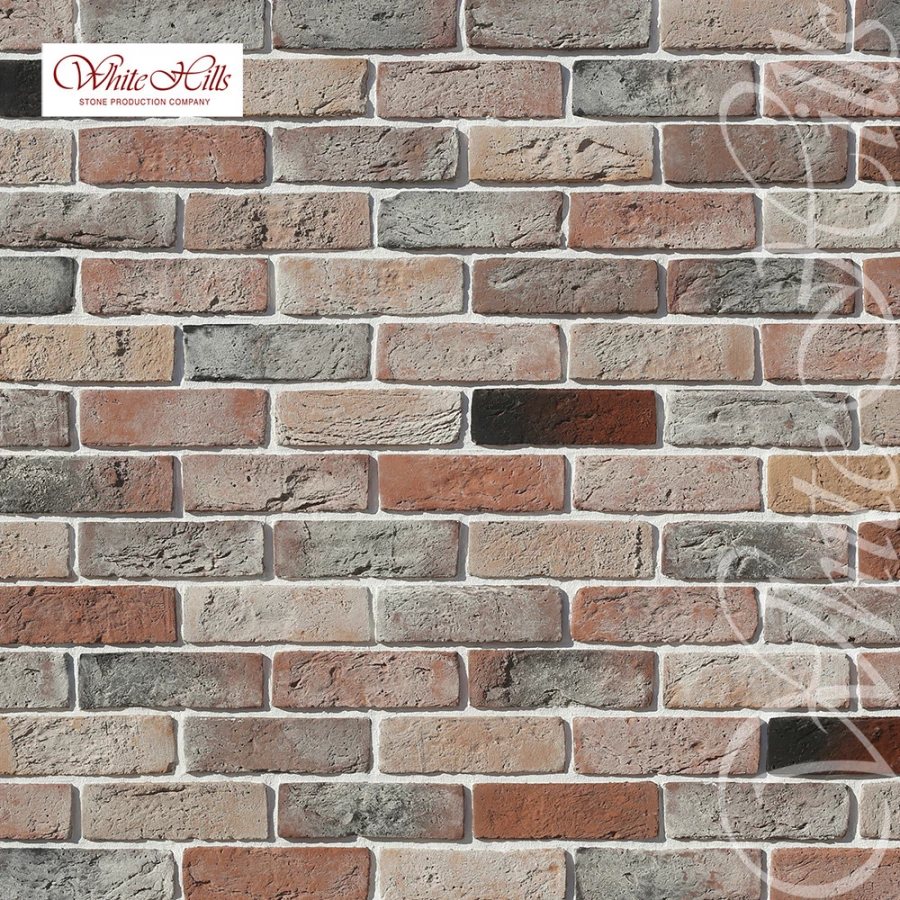 Плитка под кирпич White Hills Ринн Брик 683-90 21,3x6,5х1,2-1,9 см