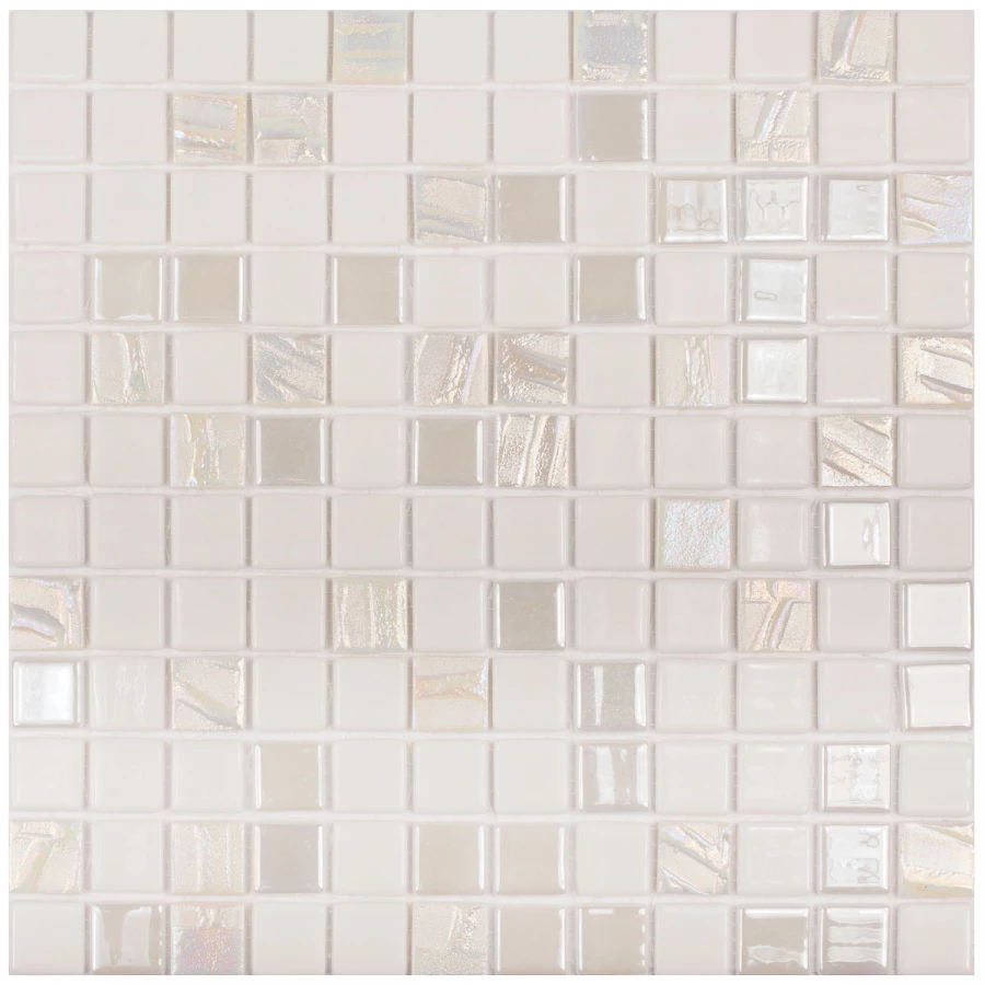 Стеклянная мозаика Vidrepur Astra White 31,7х31,7 см
