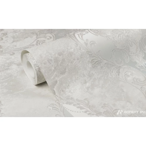 Обои флизелиновые Аспект Бриджит серые 70641-14 1,06х10,05 м