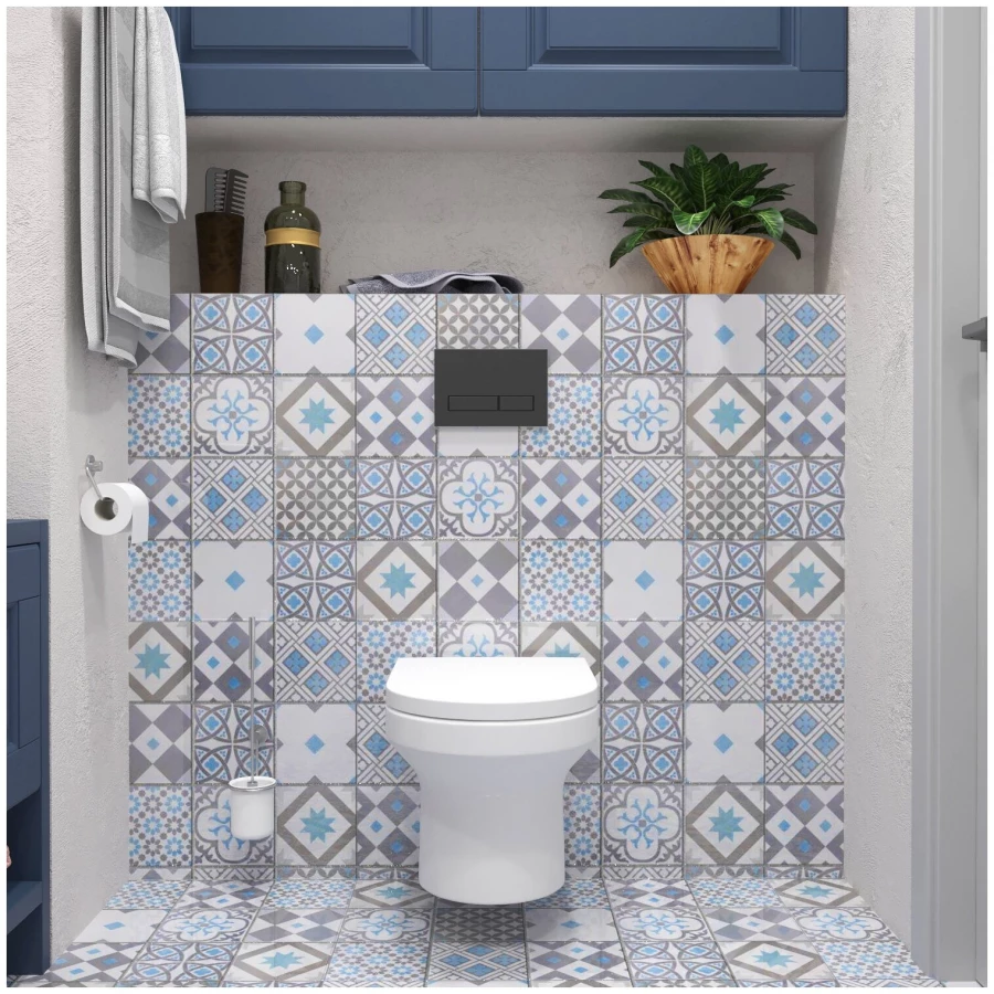 Унитаз Lavinia Boho Relfix Grance Hill Rimless 75110423 (комплект 9 в 1)