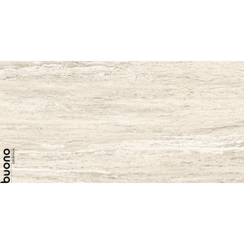 Керамогранит Buono Stones Travertino Beige Matt матовый бежевый S4442M 120х60 см