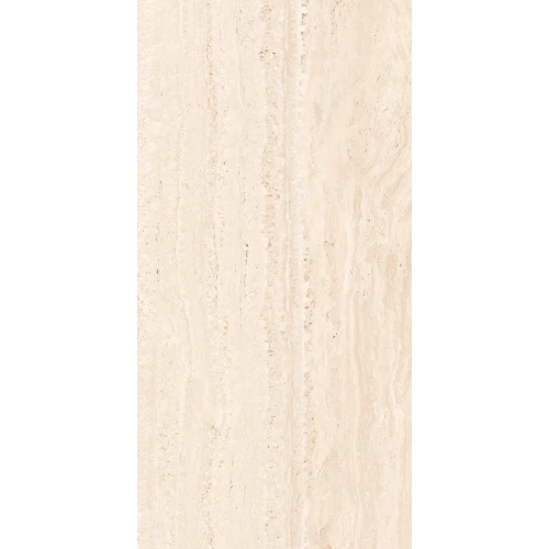 Керамогранит Casati Ceramica Carving Travertino Crema кремовый 120х60 см