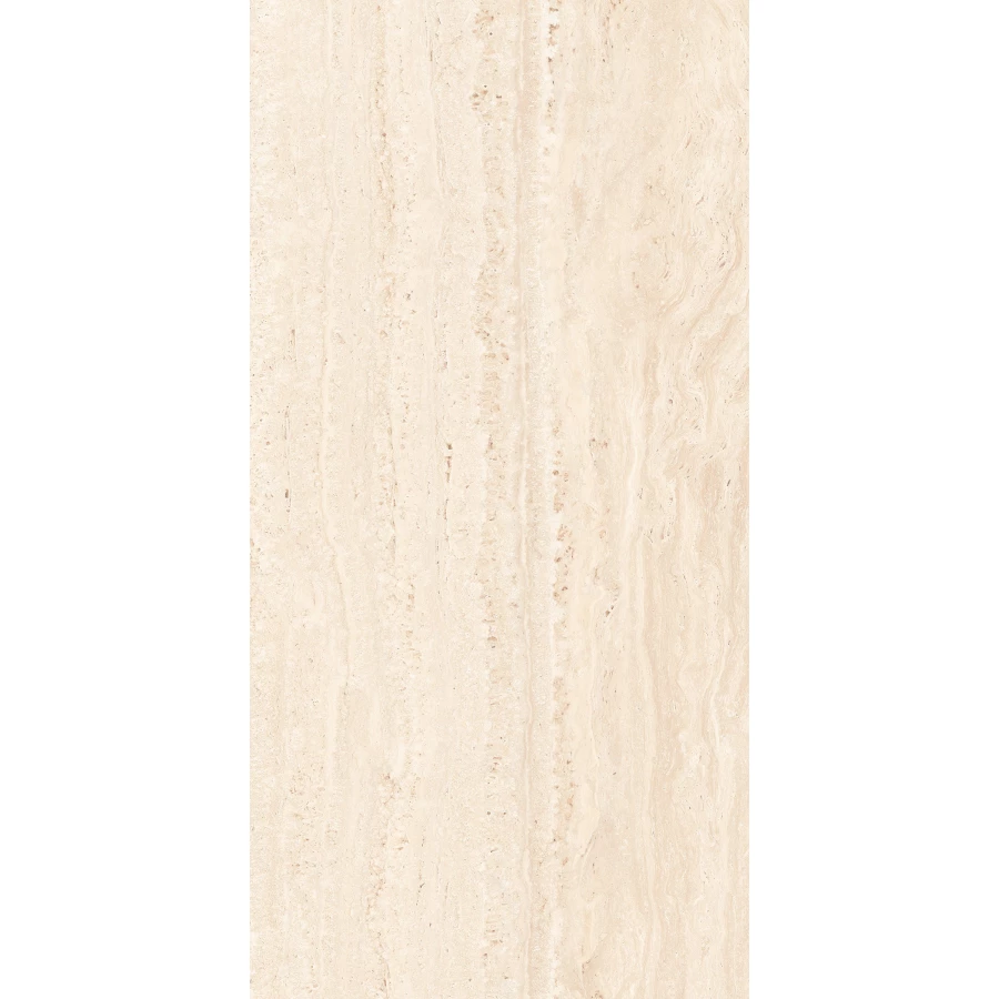 Керамогранит Casati Ceramica Carving Travertino Crema кремовый 120х60 см